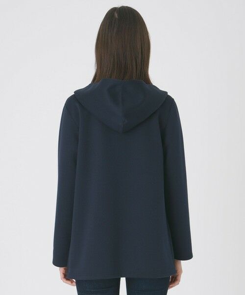 BLUE LABEL / BLACK LABEL CRESTBRIDGE / ブルーレーベル / ブラックレーベル・クレストブリッジ  その他アウター | クレストブリッジチェックリバーシブルダンボールミディ丈コーディガン | 詳細11