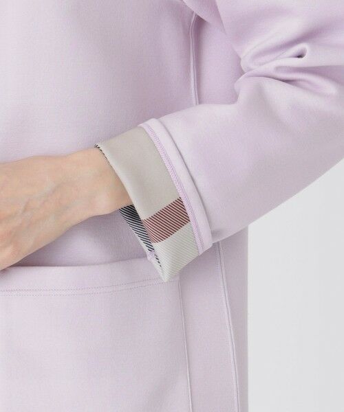 BLUE LABEL / BLACK LABEL CRESTBRIDGE / ブルーレーベル / ブラックレーベル・クレストブリッジ  その他アウター | クレストブリッジチェックリバーシブルダンボールミディ丈コーディガン | 詳細20