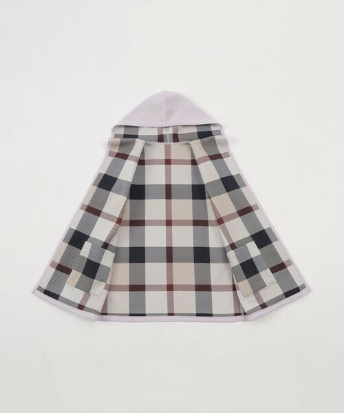 BLUE LABEL / BLACK LABEL CRESTBRIDGE / ブルーレーベル / ブラックレーベル・クレストブリッジ  その他アウター | クレストブリッジチェックリバーシブルダンボールミディ丈コーディガン | 詳細23