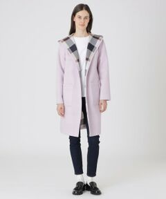 BLUE LABEL / BLACK LABEL CRESTBRIDGE / ブルーレーベル / ブラックレーベル・クレストブリッジ  その他アウター | クレストブリッジチェックリバーシブルダンボールコーディガン