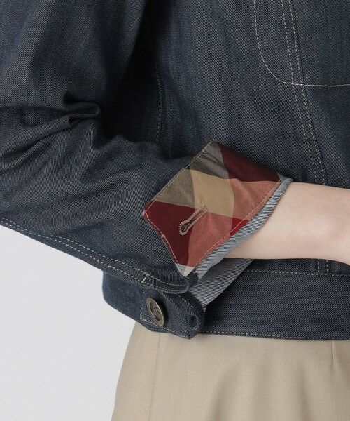 BLUE LABEL / BLACK LABEL CRESTBRIDGE / ブルーレーベル / ブラックレーベル・クレストブリッジ  その他アウター | スラブシャンブレーデニムジャケット | 詳細5