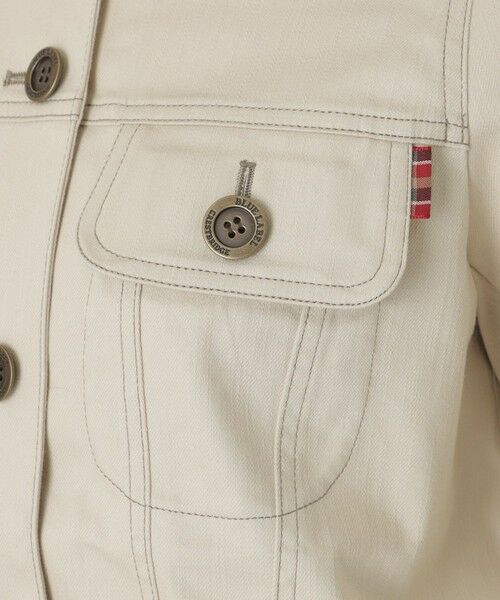 BLUE LABEL / BLACK LABEL CRESTBRIDGE / ブルーレーベル / ブラックレーベル・クレストブリッジ  その他アウター | スラブシャンブレーデニムジャケット | 詳細14