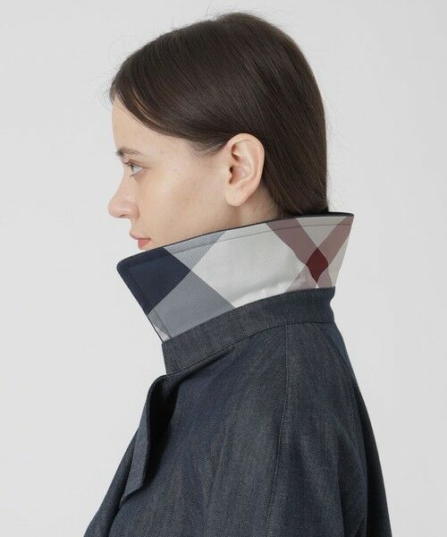 BLUE LABEL / BLACK LABEL CRESTBRIDGE / ブルーレーベル / ブラックレーベル・クレストブリッジ  その他アウター | バックコンシャスショートトレンチコート | 詳細6