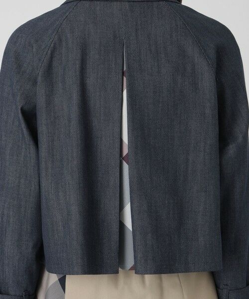 BLUE LABEL / BLACK LABEL CRESTBRIDGE / ブルーレーベル / ブラックレーベル・クレストブリッジ  その他アウター | バックコンシャスショートトレンチコート | 詳細7