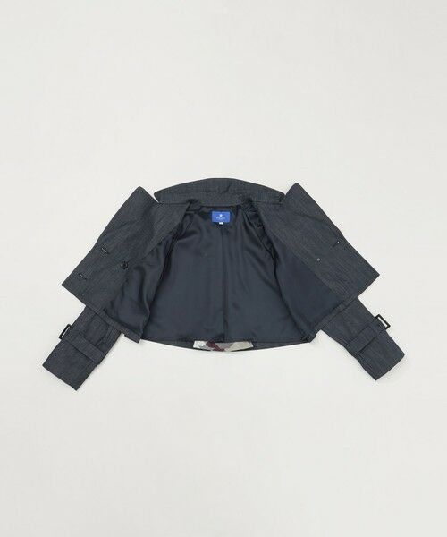 BLUE LABEL / BLACK LABEL CRESTBRIDGE / ブルーレーベル / ブラックレーベル・クレストブリッジ  その他アウター | バックコンシャスショートトレンチコート | 詳細8