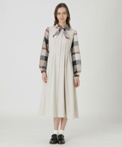 BLUE LABEL / BLACK LABEL CRESTBRIDGE / ブルーレーベル / ブラックレーベル・クレストブリッジ  ドレス | チェックスリーブドレス