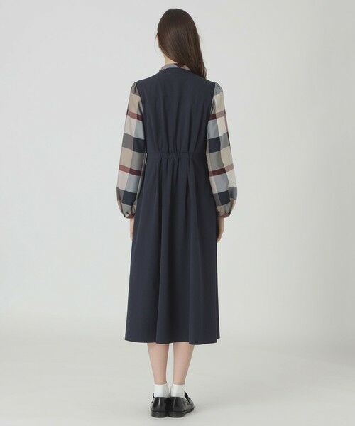 BLUE LABEL / BLACK LABEL CRESTBRIDGE / ブルーレーベル / ブラックレーベル・クレストブリッジ  ドレス | チェックスリーブドレス | 詳細2