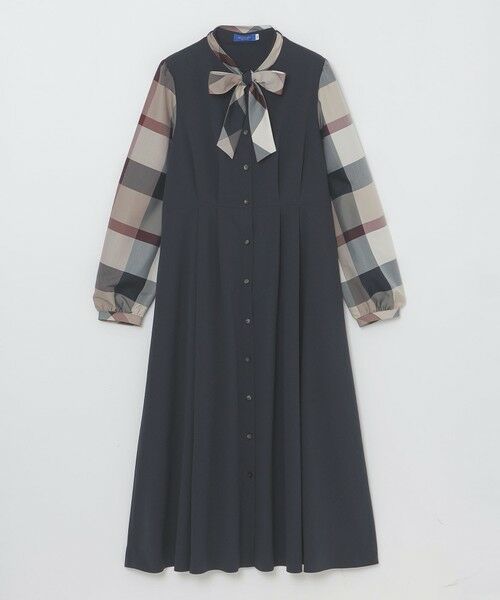 BLUE LABEL / BLACK LABEL CRESTBRIDGE / ブルーレーベル / ブラックレーベル・クレストブリッジ  ドレス | チェックスリーブドレス | 詳細7