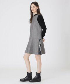 BLUE LABEL / BLACK LABEL CRESTBRIDGE / ブルーレーベル / ブラックレーベル・クレストブリッジ  ドレス | ツイードドッキングドレス