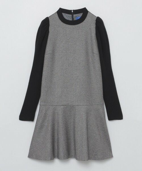 BLUE LABEL / BLACK LABEL CRESTBRIDGE / ブルーレーベル / ブラックレーベル・クレストブリッジ  ドレス | ツイードドッキングドレス | 詳細6