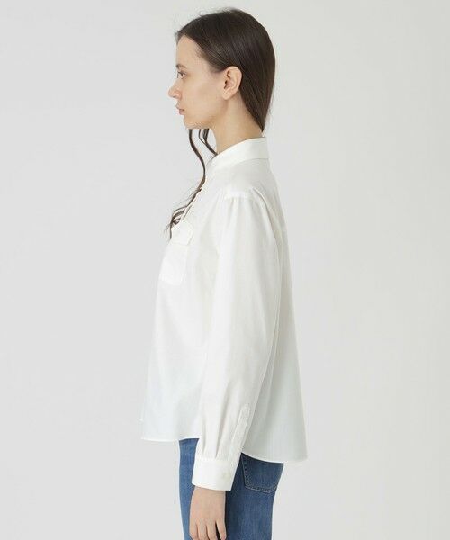 BLUE LABEL / BLACK LABEL CRESTBRIDGE / ブルーレーベル / ブラックレーベル・クレストブリッジ  シャツ・ブラウス | ライトスラブシャンブレーシャツブラウス | 詳細3