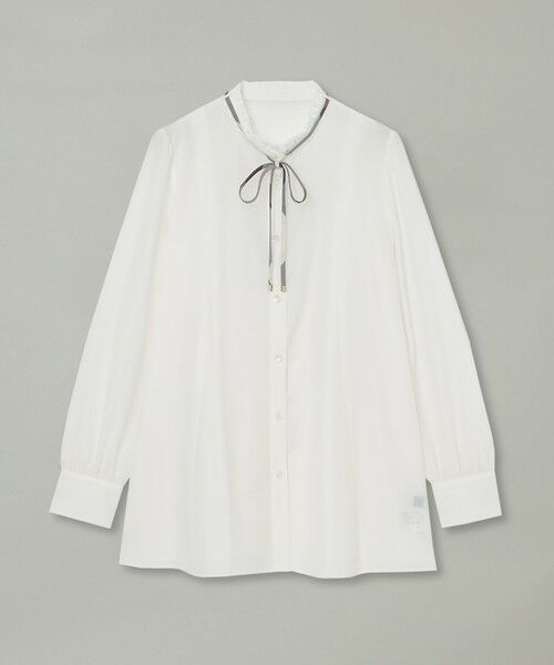BLUE LABEL / BLACK LABEL CRESTBRIDGE / ブルーレーベル / ブラックレーベル・クレストブリッジ  シャツ・ブラウス | ライトタンブラーフレアブラウス | 詳細7