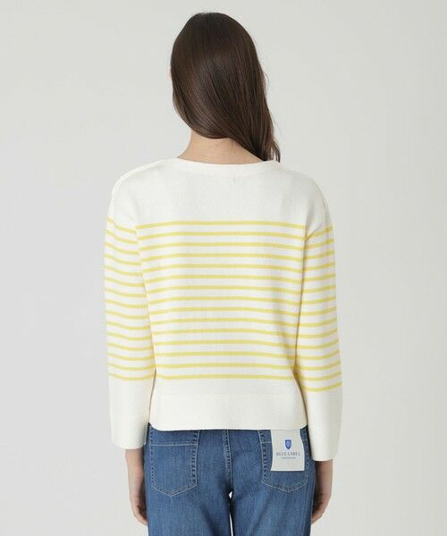 BLUE LABEL / BLACK LABEL CRESTBRIDGE / ブルーレーベル / ブラックレーベル・クレストブリッジ  ニット・セーター | ロゴボーダーニットプルオーバー | 詳細18