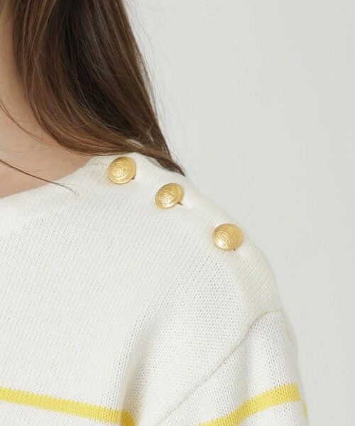 BLUE LABEL / BLACK LABEL CRESTBRIDGE / ブルーレーベル / ブラックレーベル・クレストブリッジ  ニット・セーター | ロゴボーダーニットプルオーバー | 詳細19