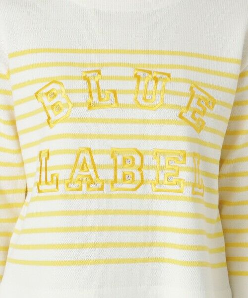 BLUE LABEL / BLACK LABEL CRESTBRIDGE / ブルーレーベル / ブラックレーベル・クレストブリッジ  ニット・セーター | ロゴボーダーニットプルオーバー | 詳細20