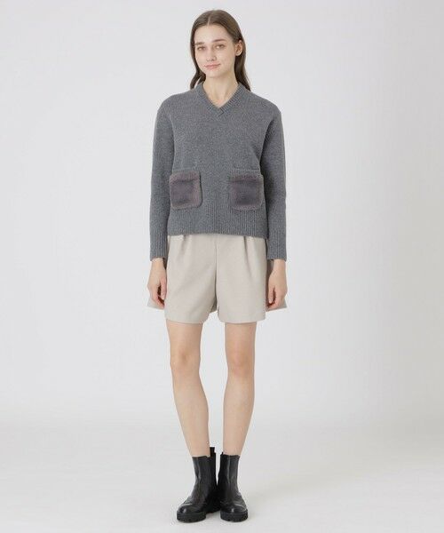 BLUE LABEL / BLACK LABEL CRESTBRIDGE / ブルーレーベル / ブラックレーベル・クレストブリッジ  ニット・セーター | ラムズウールニットプルオーバー | 詳細6