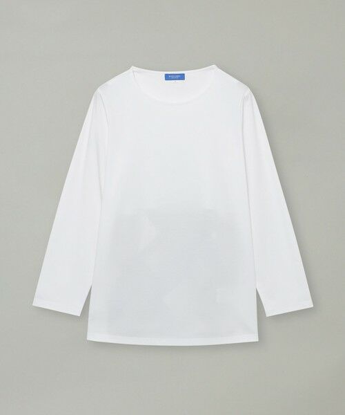 BLUE LABEL / BLACK LABEL CRESTBRIDGE / ブルーレーベル / ブラックレーベル・クレストブリッジ  カットソー | シルケットスムースバックチェックロングスリーブTシャツ | 詳細5