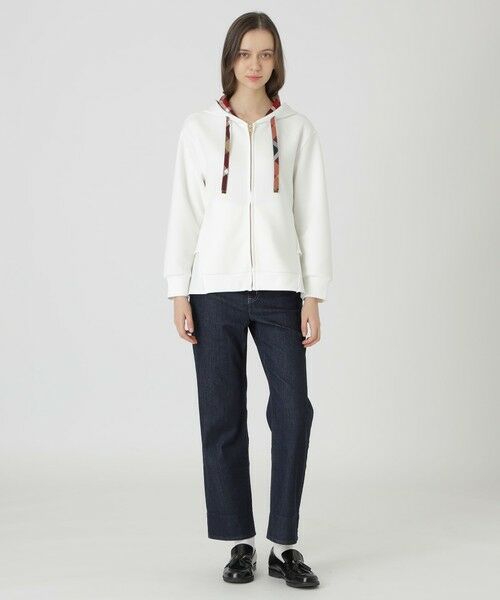 BLUE LABEL / BLACK LABEL CRESTBRIDGE / ブルーレーベル / ブラックレーベル・クレストブリッジ  カットソー | 【原宿限定】ダブルエアーポンチヘムフリルパーカー | 詳細2