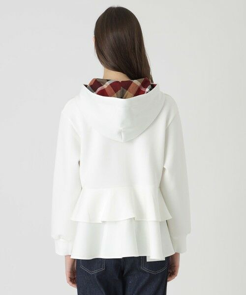 BLUE LABEL / BLACK LABEL CRESTBRIDGE / ブルーレーベル / ブラックレーベル・クレストブリッジ  カットソー | 【原宿限定】ダブルエアーポンチヘムフリルパーカー | 詳細5