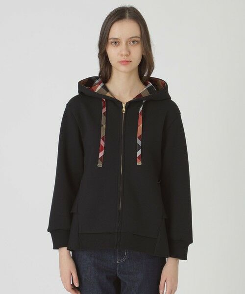 BLUE LABEL / BLACK LABEL CRESTBRIDGE / ブルーレーベル / ブラックレーベル・クレストブリッジ  カットソー | 【原宿限定】ダブルエアーポンチヘムフリルパーカー | 詳細10