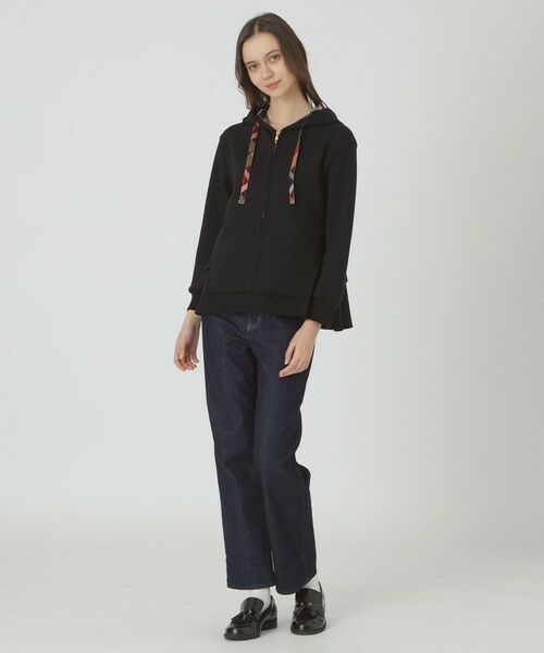 BLUE LABEL / BLACK LABEL CRESTBRIDGE / ブルーレーベル / ブラックレーベル・クレストブリッジ  カットソー | 【原宿限定】ダブルエアーポンチヘムフリルパーカー | 詳細9