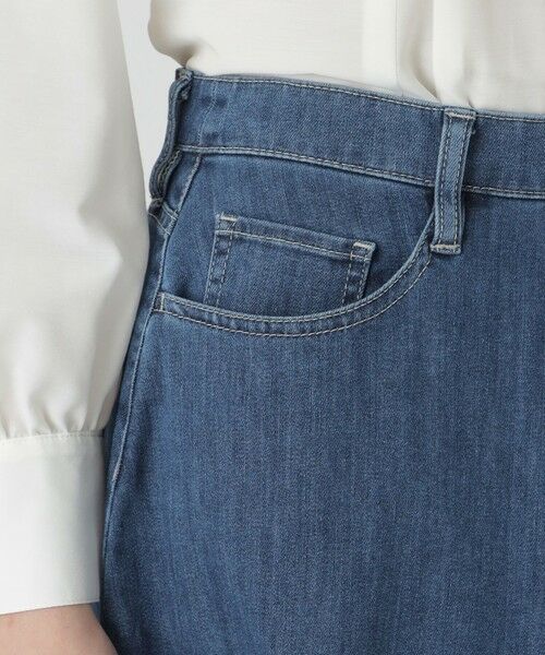 BLUE LABEL / BLACK LABEL CRESTBRIDGE / ブルーレーベル / ブラックレーベル・クレストブリッジ  ミニ・ひざ丈スカート | 【BLUE LABEL DENIM】フレアスカート | 詳細6