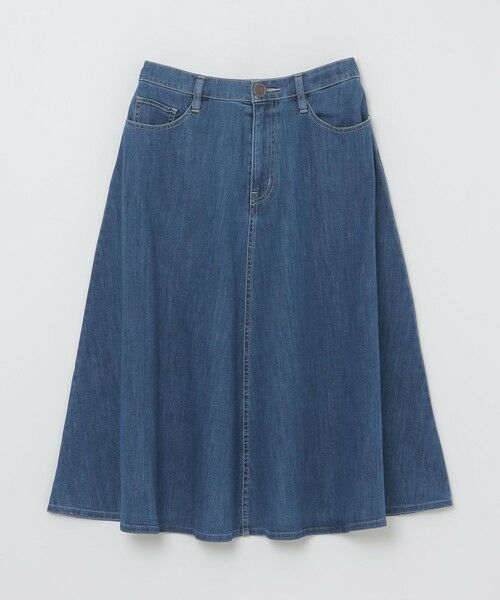 BLUE LABEL / BLACK LABEL CRESTBRIDGE / ブルーレーベル / ブラックレーベル・クレストブリッジ  ミニ・ひざ丈スカート | 【BLUE LABEL DENIM】フレアスカート | 詳細9