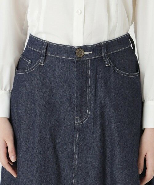 BLUE LABEL / BLACK LABEL CRESTBRIDGE / ブルーレーベル / ブラックレーベル・クレストブリッジ  ミニ・ひざ丈スカート | 【BLUE LABEL DENIM】フレアスカート | 詳細13