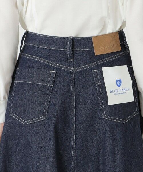 BLUE LABEL / BLACK LABEL CRESTBRIDGE / ブルーレーベル / ブラックレーベル・クレストブリッジ  ミニ・ひざ丈スカート | 【BLUE LABEL DENIM】フレアスカート | 詳細14