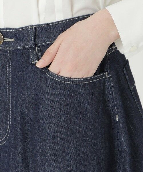 BLUE LABEL / BLACK LABEL CRESTBRIDGE / ブルーレーベル / ブラックレーベル・クレストブリッジ  ミニ・ひざ丈スカート | 【BLUE LABEL DENIM】フレアスカート | 詳細16
