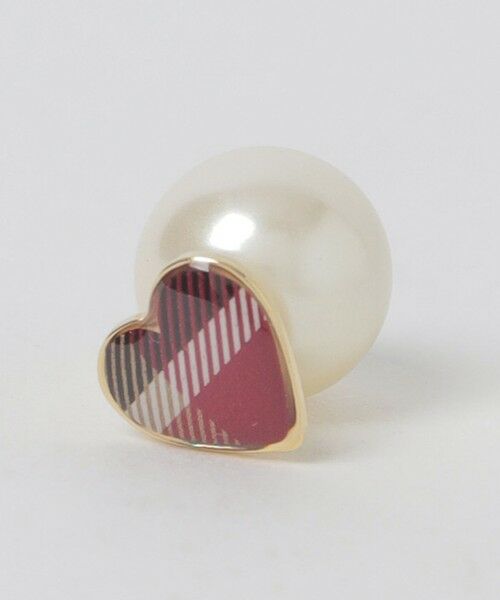 BLUE LABEL / BLACK LABEL CRESTBRIDGE / ブルーレーベル / ブラックレーベル・クレストブリッジ  その他小物 | クレストブリッジチェックハートピアス | 詳細3