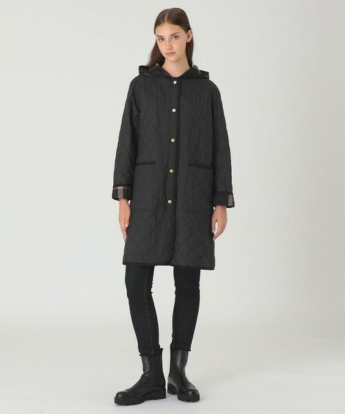 BLUE LABEL / BLACK LABEL CRESTBRIDGE / ブルーレーベル / ブラックレーベル・クレストブリッジ  その他アウター | 【一部店舗限定】クレストブリッジチェックキルティングコート | 詳細1