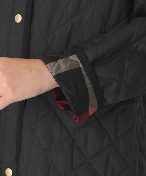 BLUE LABEL / BLACK LABEL CRESTBRIDGE / ブルーレーベル / ブラックレーベル・クレストブリッジ  その他アウター | 【一部店舗限定】クレストブリッジチェックキルティングコート | 詳細6