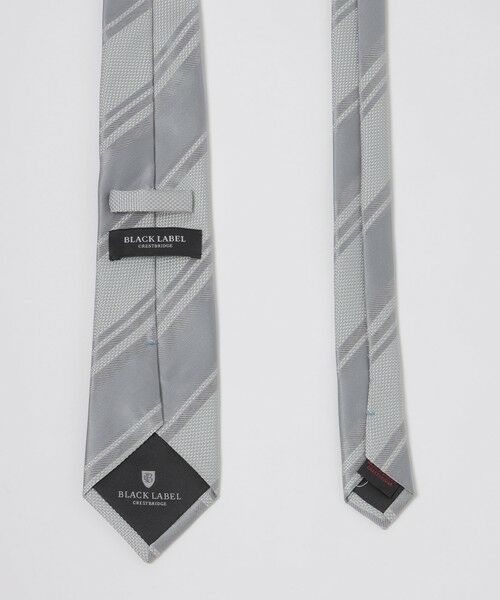 BLUE LABEL / BLACK LABEL CRESTBRIDGE / ブルーレーベル / ブラックレーベル・クレストブリッジ  ネクタイ | トーナルレジメンタルタイ | 詳細1