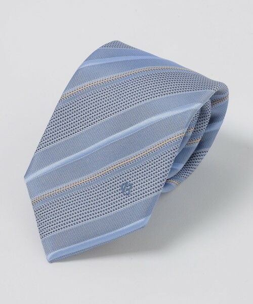 BLUE LABEL / BLACK LABEL CRESTBRIDGE / ブルーレーベル / ブラックレーベル・クレストブリッジ  ネクタイ | ワッフルペーンレジメンタルタイ | 詳細2