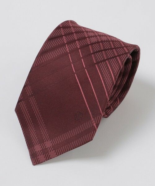 BLUE LABEL / BLACK LABEL CRESTBRIDGE / ブルーレーベル / ブラックレーベル・クレストブリッジ  ネクタイ | トーナルシャドーチェックタイ | 詳細2