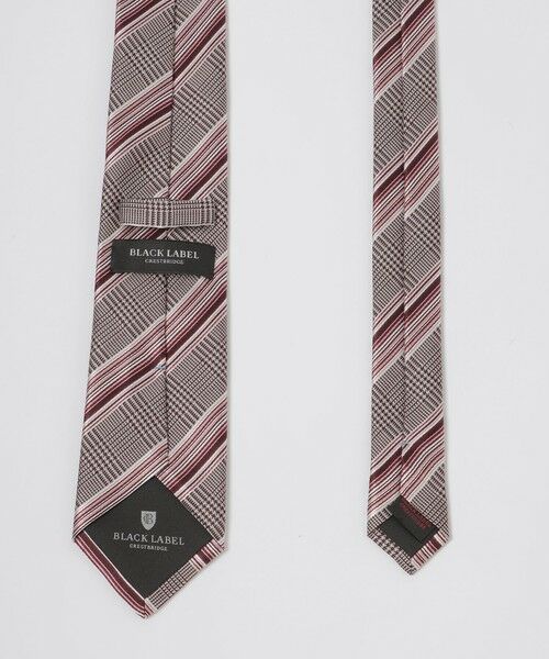 BLUE LABEL / BLACK LABEL CRESTBRIDGE / ブルーレーベル / ブラックレーベル・クレストブリッジ  ネクタイ | グラデーションペーングレンチェックタイ | 詳細1