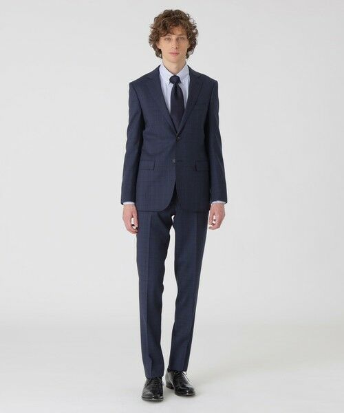 BLUE LABEL / BLACK LABEL CRESTBRIDGE / ブルーレーベル / ブラックレーベル・クレストブリッジ セットアップ | 【一部店舗限定】ブルーアクセントカラーペンチェックスーツ | 詳細2
