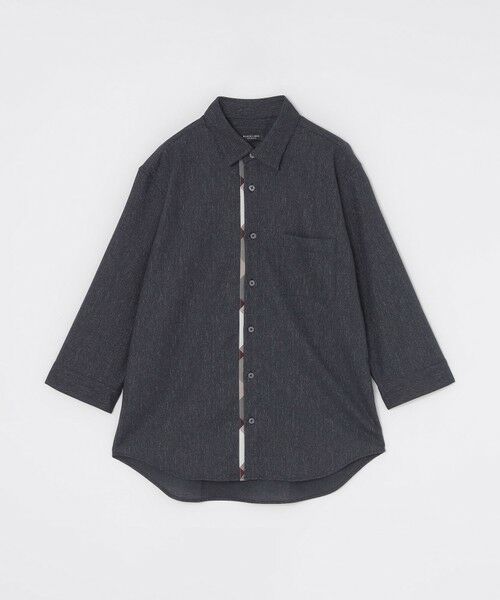BLUE LABEL / BLACK LABEL CRESTBRIDGE / ブルーレーベル / ブラックレーベル・クレストブリッジ  シャツ・ブラウス | デニムライクカラミスリークォーターシャツ | 詳細10