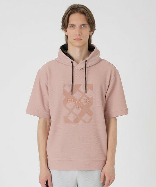 BLUE LABEL / BLACK LABEL CRESTBRIDGE / ブルーレーベル / ブラックレーベル・クレストブリッジ  カットソー | 【予約販売】【BLACK lab.】ブリーズメッシュフーディー（ピンク3）