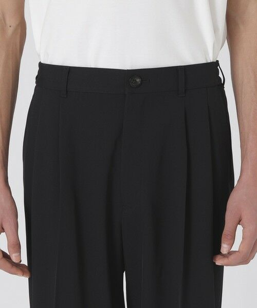 BLUE LABEL / BLACK LABEL CRESTBRIDGE / ブルーレーベル / ブラックレーベル・クレストブリッジ  その他パンツ | トリアセテートカルゼワイドトラウザーズ | 詳細13