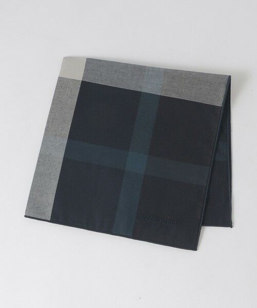 BLUE LABEL / BLACK LABEL CRESTBRIDGE / ブルーレーベル / ブラックレーベル・クレストブリッジ  その他小物 | クレストブリッジチェックハンカチーフ（ネイビー2）