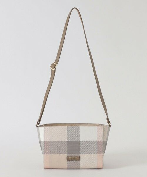 BLUE LABEL / BLACK LABEL CRESTBRIDGE / ブルーレーベル / ブラックレーベル・クレストブリッジ  ショルダーバッグ | クレストブリッジチェックPVCミニショルダー | 詳細3