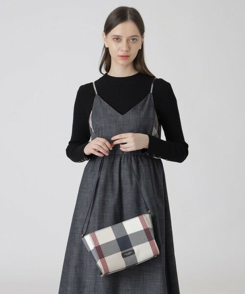 BLUE LABEL / BLACK LABEL CRESTBRIDGE / ブルーレーベル / ブラックレーベル・クレストブリッジ  ショルダーバッグ | クレストブリッジチェックPVCミニショルダー | 詳細15