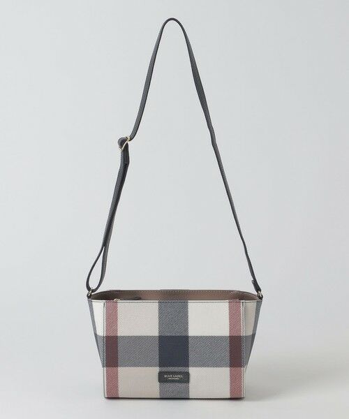 BLUE LABEL / BLACK LABEL CRESTBRIDGE / ブルーレーベル / ブラックレーベル・クレストブリッジ  ショルダーバッグ | クレストブリッジチェックPVCミニショルダー | 詳細17