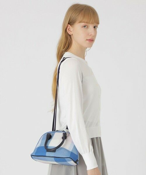 BLUE LABEL / BLACK LABEL CRESTBRIDGE / ブルーレーベル / ブラックレーベル・クレストブリッジ  ショルダーバッグ | クレストブリッジチェックPVCブガッティバッグ | 詳細19