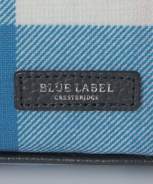 BLUE LABEL / BLACK LABEL CRESTBRIDGE / ブルーレーベル / ブラックレーベル・クレストブリッジ  ショルダーバッグ | クレストブリッジチェックPVCブガッティバッグ | 詳細24