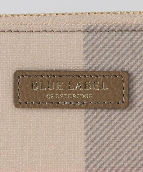 BLUE LABEL / BLACK LABEL CRESTBRIDGE / ブルーレーベル / ブラックレーベル・クレストブリッジ  財布・コインケース・マネークリップ | クレストブリッジチェックPVC長財布 | 詳細3