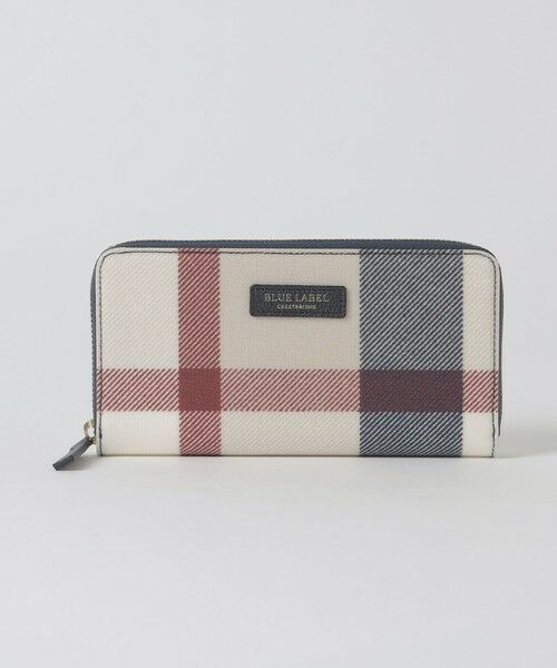 BLUE LABEL / BLACK LABEL CRESTBRIDGE / ブルーレーベル / ブラックレーベル・クレストブリッジ  財布・コインケース・マネークリップ | クレストブリッジチェックPVC長財布 | 詳細12