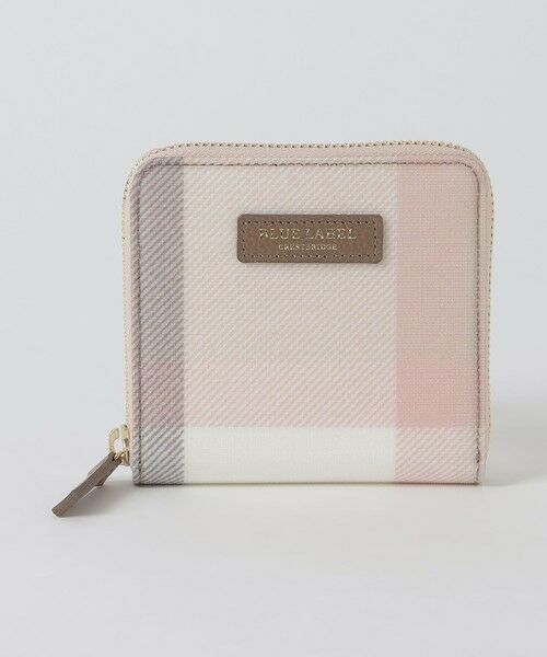 BLUE LABEL / BLACK LABEL CRESTBRIDGE / ブルーレーベル / ブラックレーベル・クレストブリッジ  財布・コインケース・マネークリップ | クレストブリッジチェックPVC二つ折り財布 | 詳細1